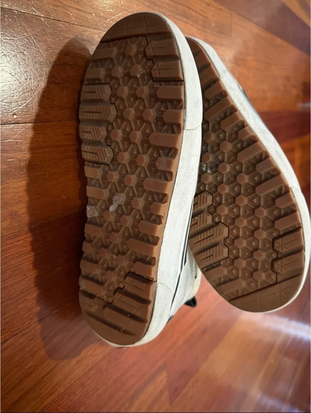 Vans Mens High-Top Sneakers in Black and Gray with White Stripe